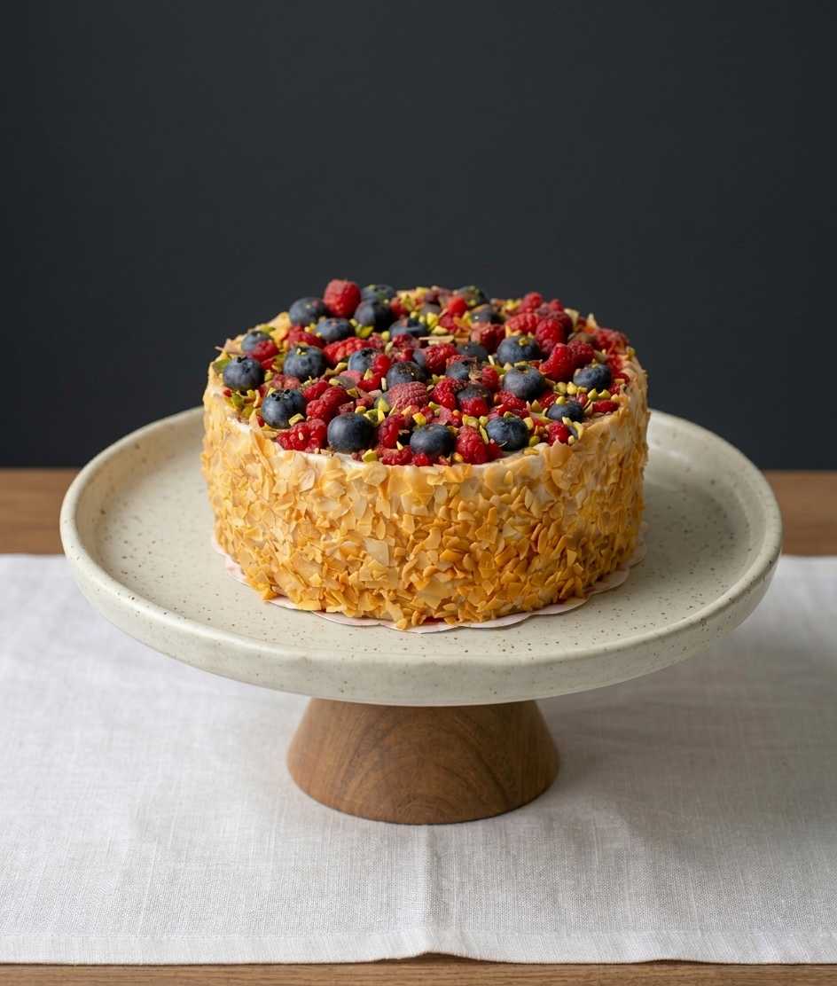 Surio Pyragas Su Lotus Sausainiais