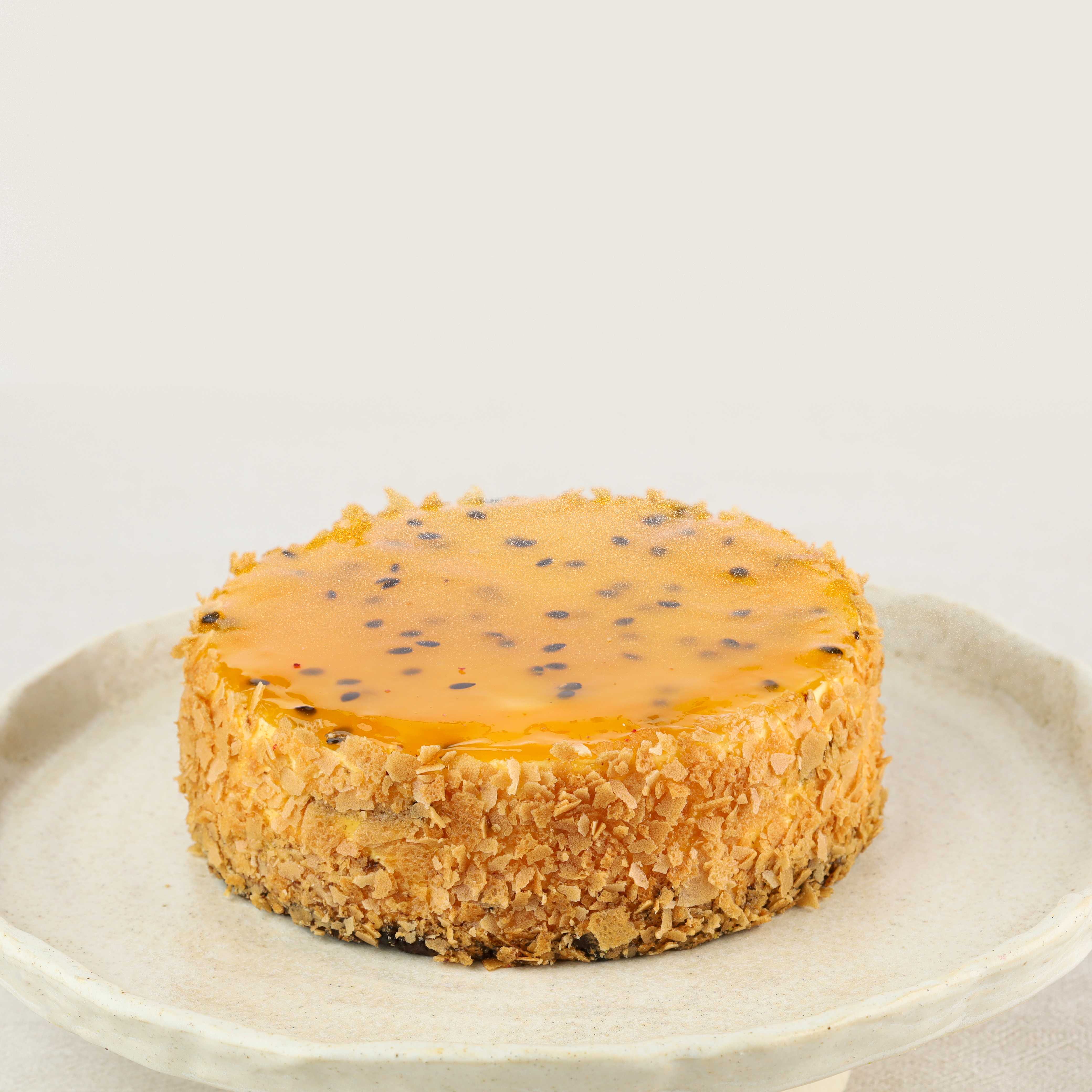 Mango-pasiflorų tortas